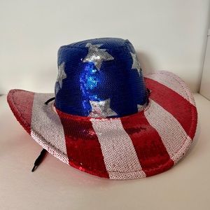 Patriotic Cowboy Hat OSFA